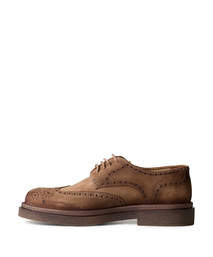 Broque heren veterschoenen bruin