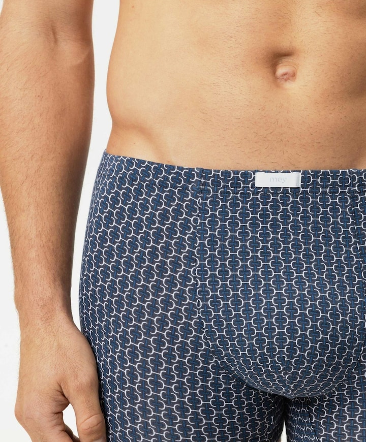 Heren boxershort blauw