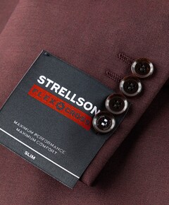 Heren colbert bordeaux