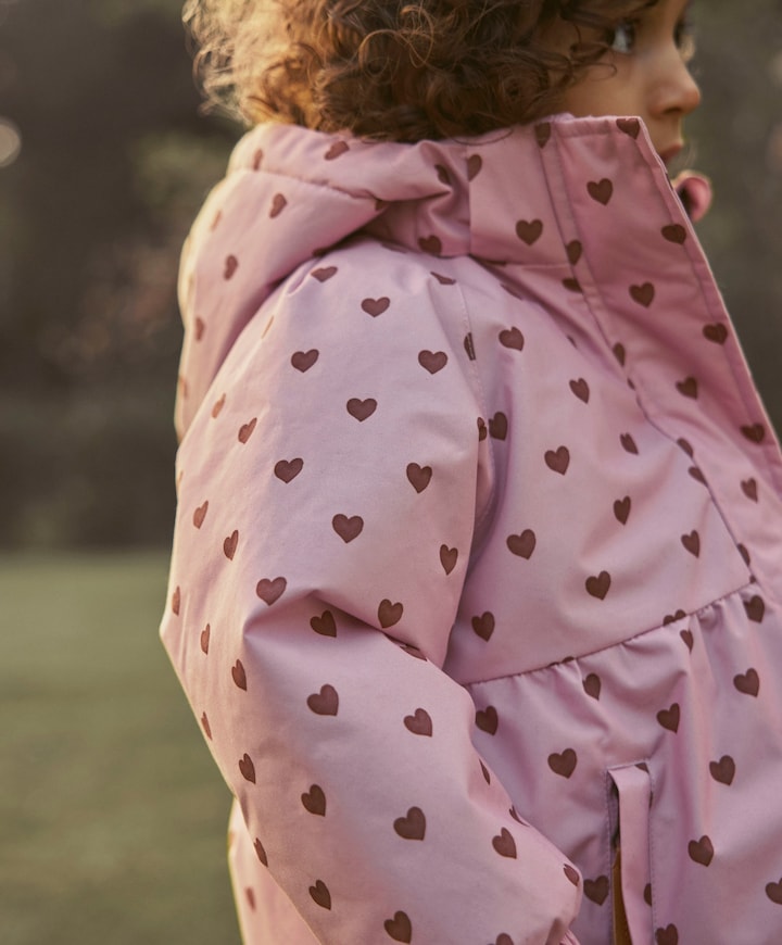 Meisjes jas roze