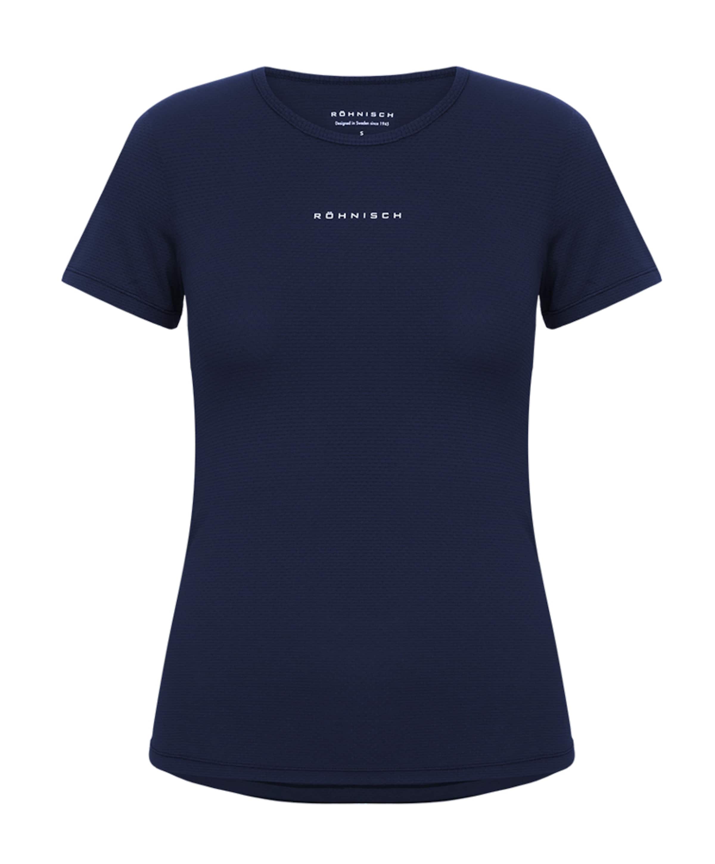 Dames t-shirt blauw