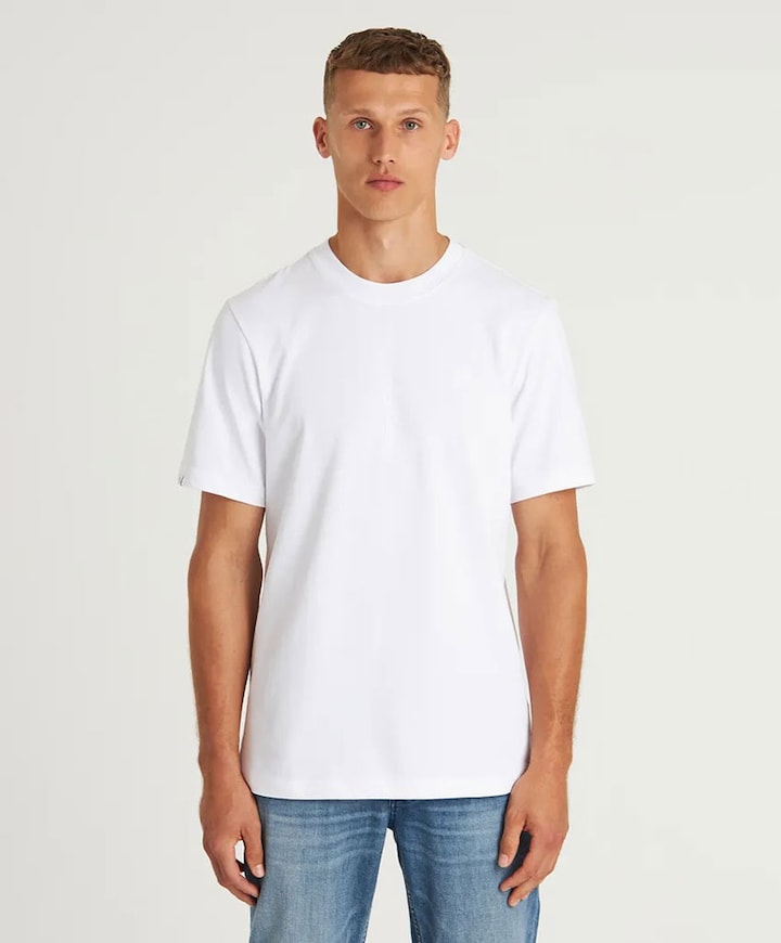 Heren T-shirt ecru