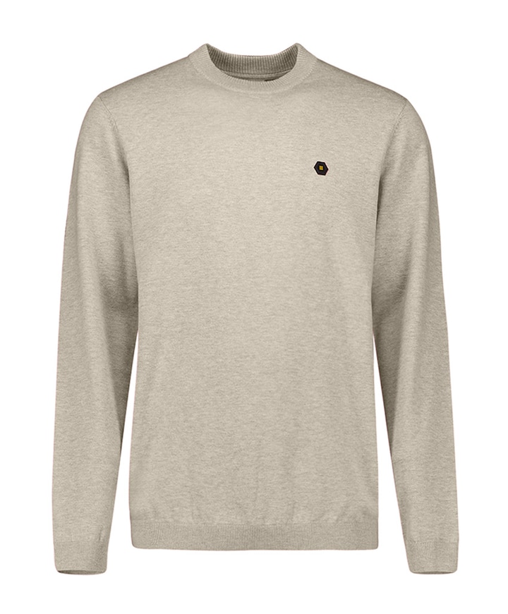 Heren trui beige