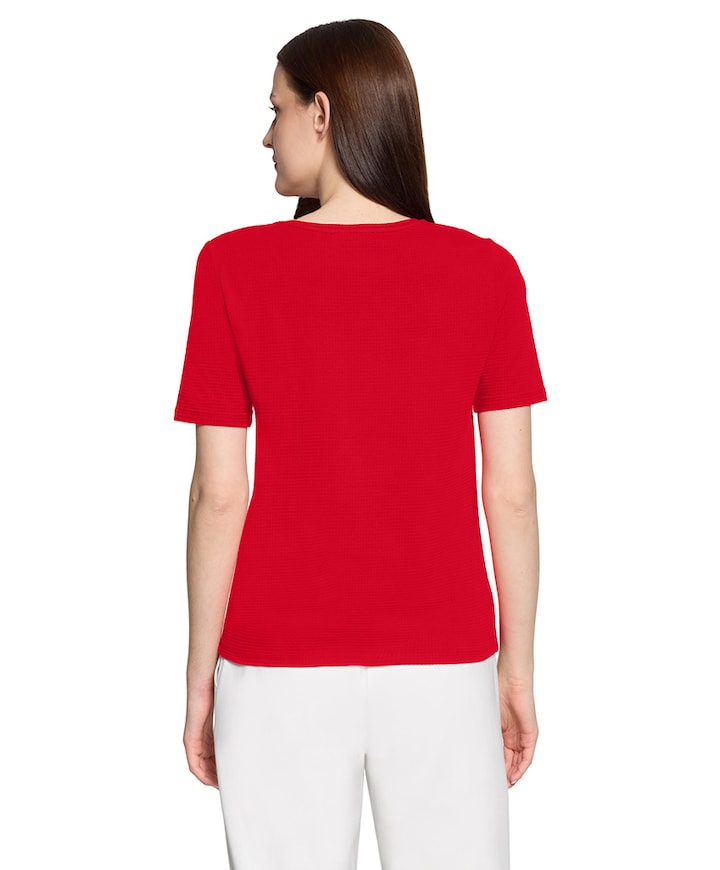 Dames T-shirt rood