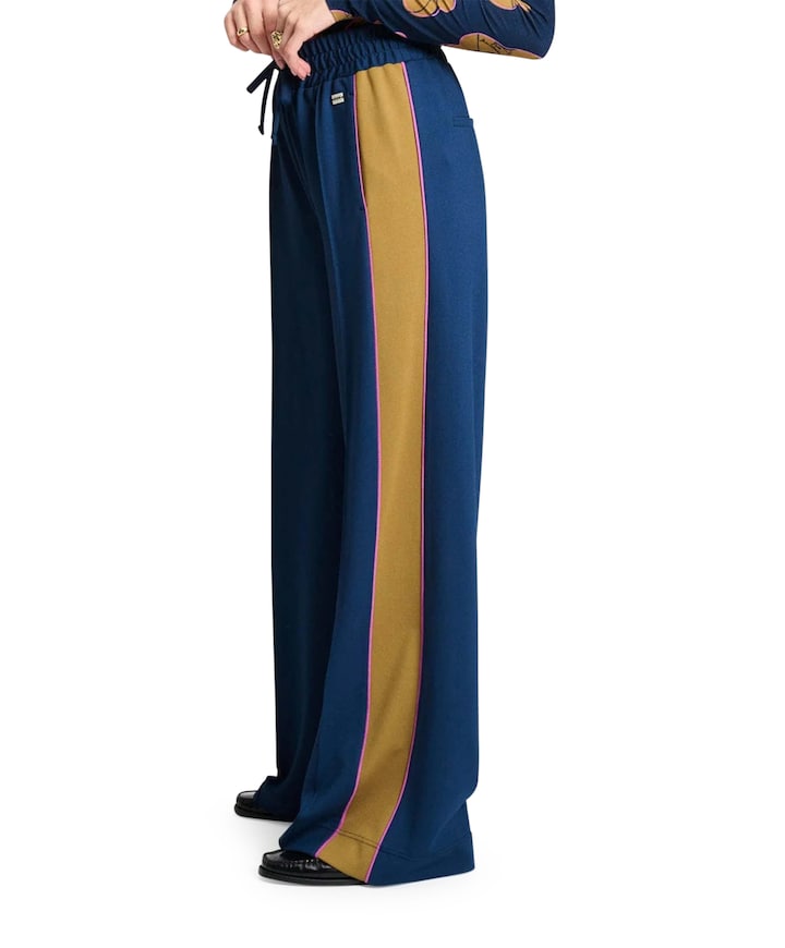 Colourblock Nightfall broek blauw