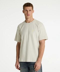 Heren T-shirt ecru