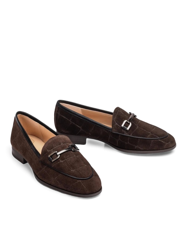 Dalcy  dames loafers bruin