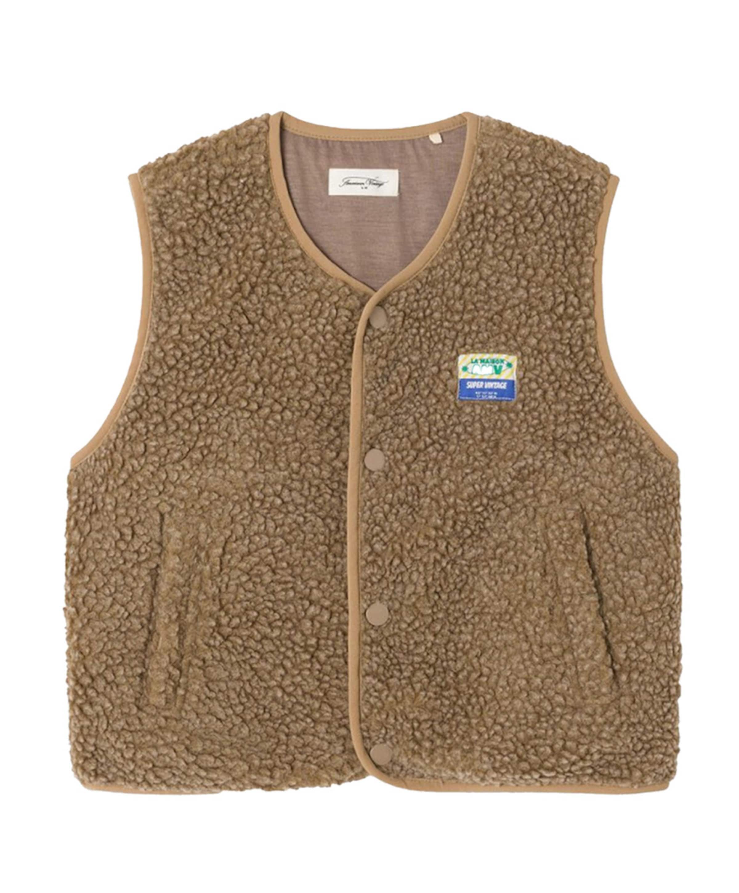 Uniseks gilet  bruin