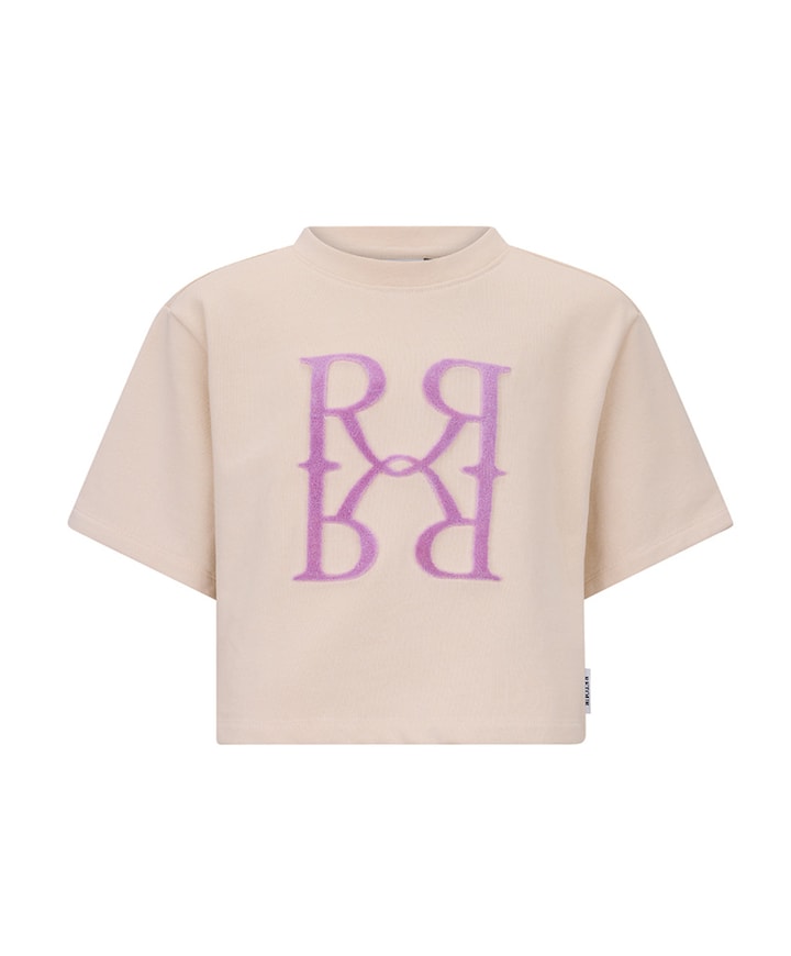 Meisjes T-shirt ecru