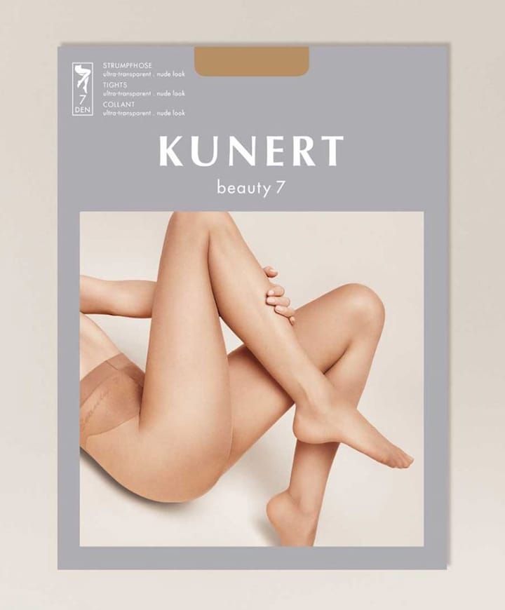 Dames panty beauty 7 denier tan beige