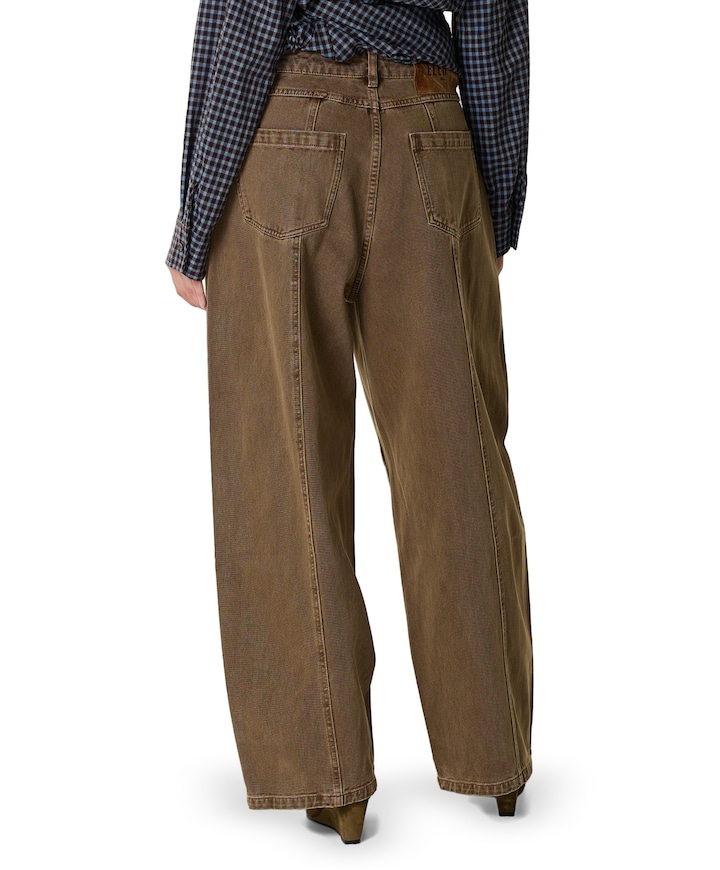dames jeans beige