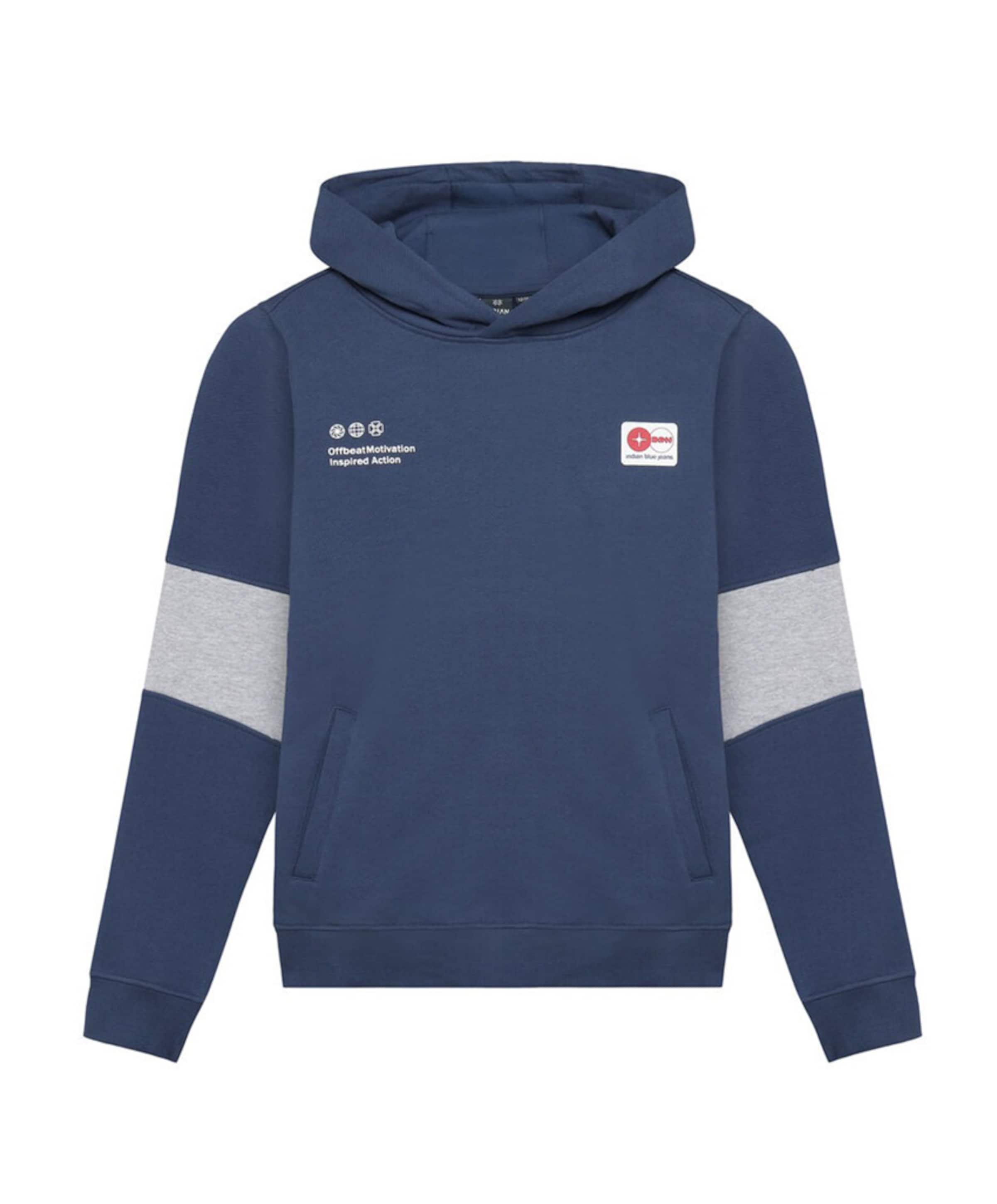 Jongens hoodie blauw