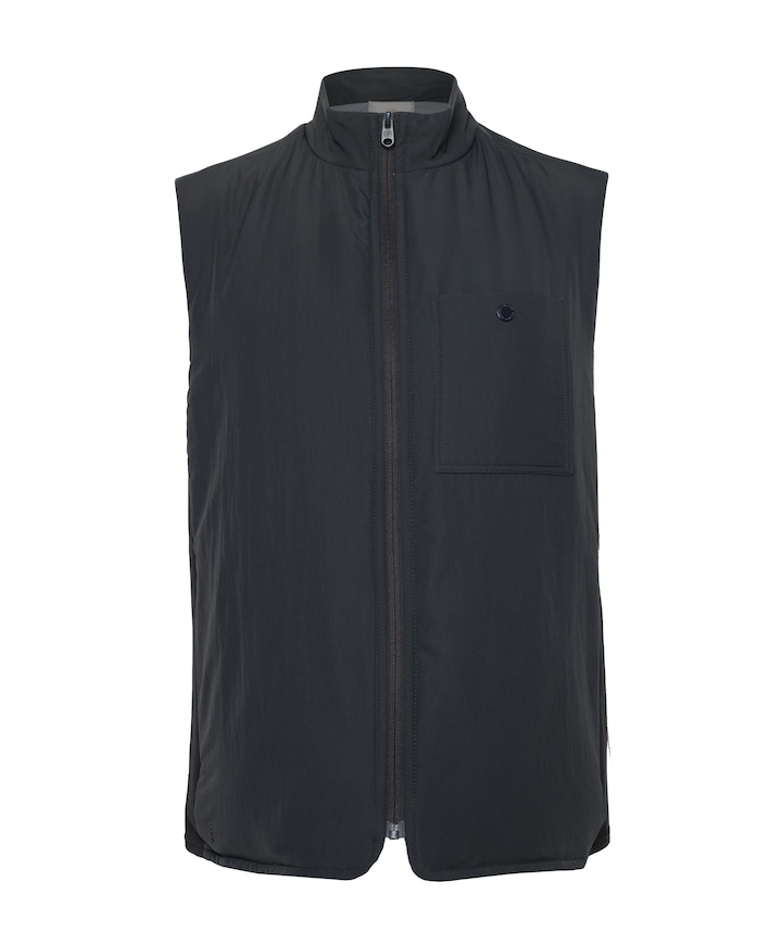 Heren bodywarmer grijs