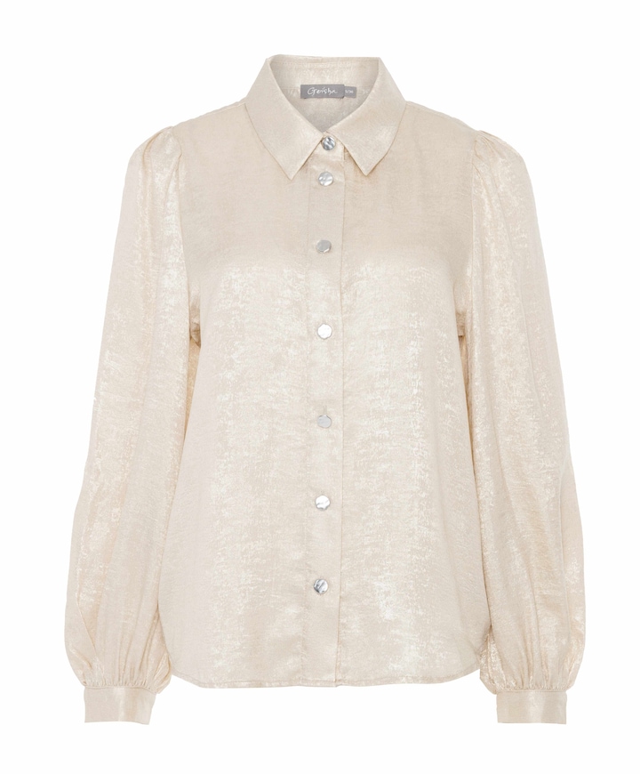 Blouse goud