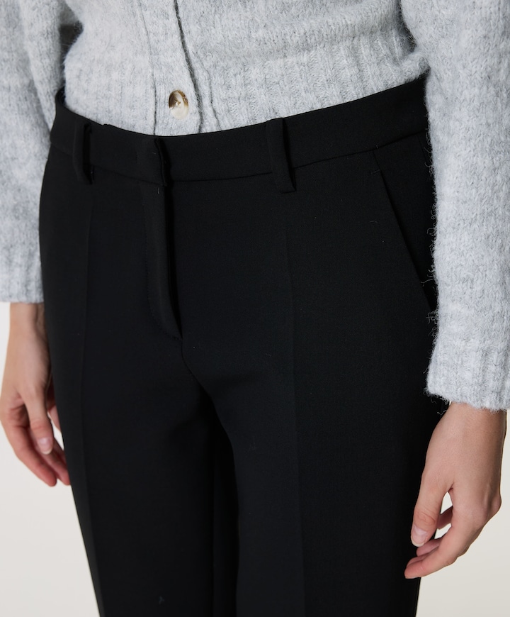 Krystal L27 dames pantalon zwart