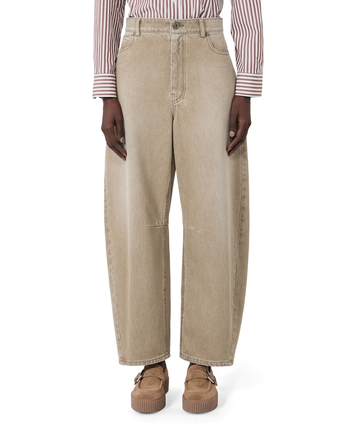 Arcadia  dames jeans beige