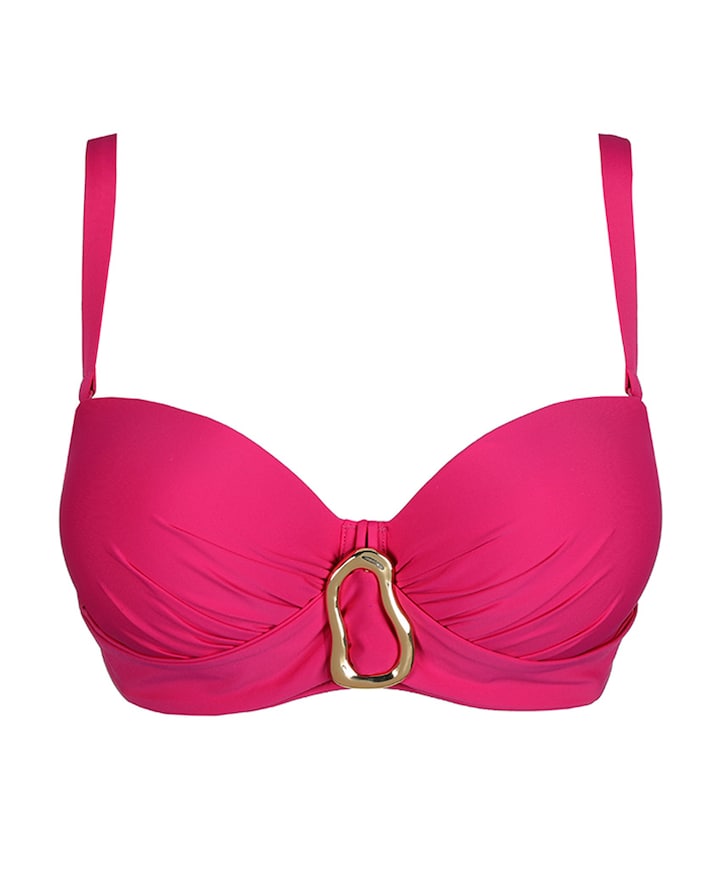 Dames bikinitop roze