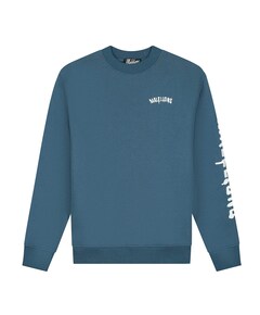 Heren sweater blauw