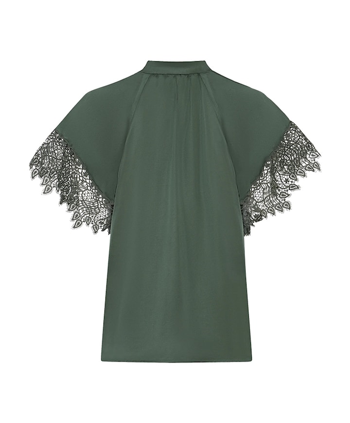 Dames blouse groen