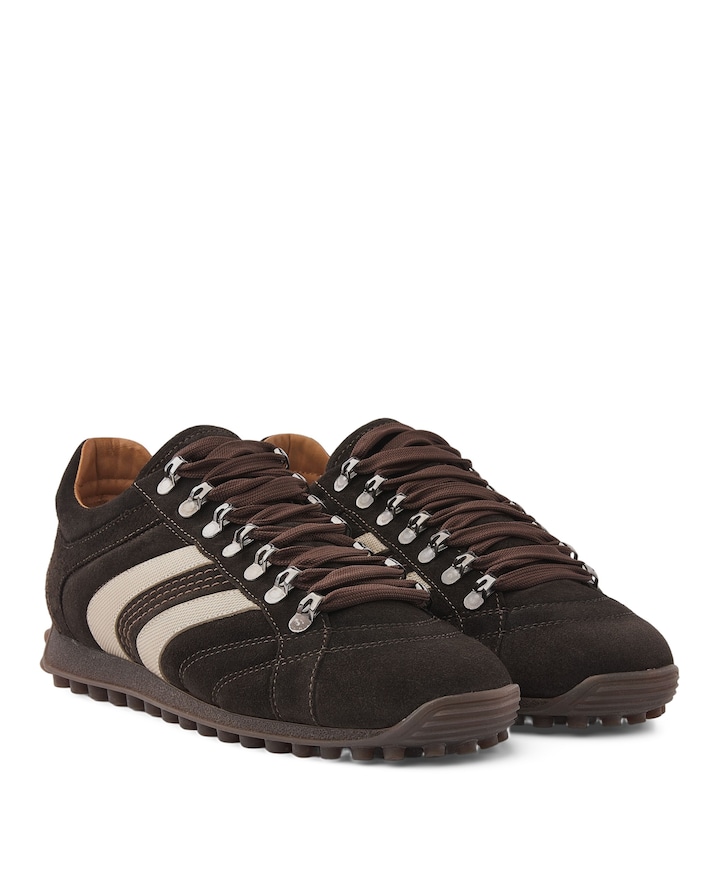 Jack Nathan heren sneakers bruin