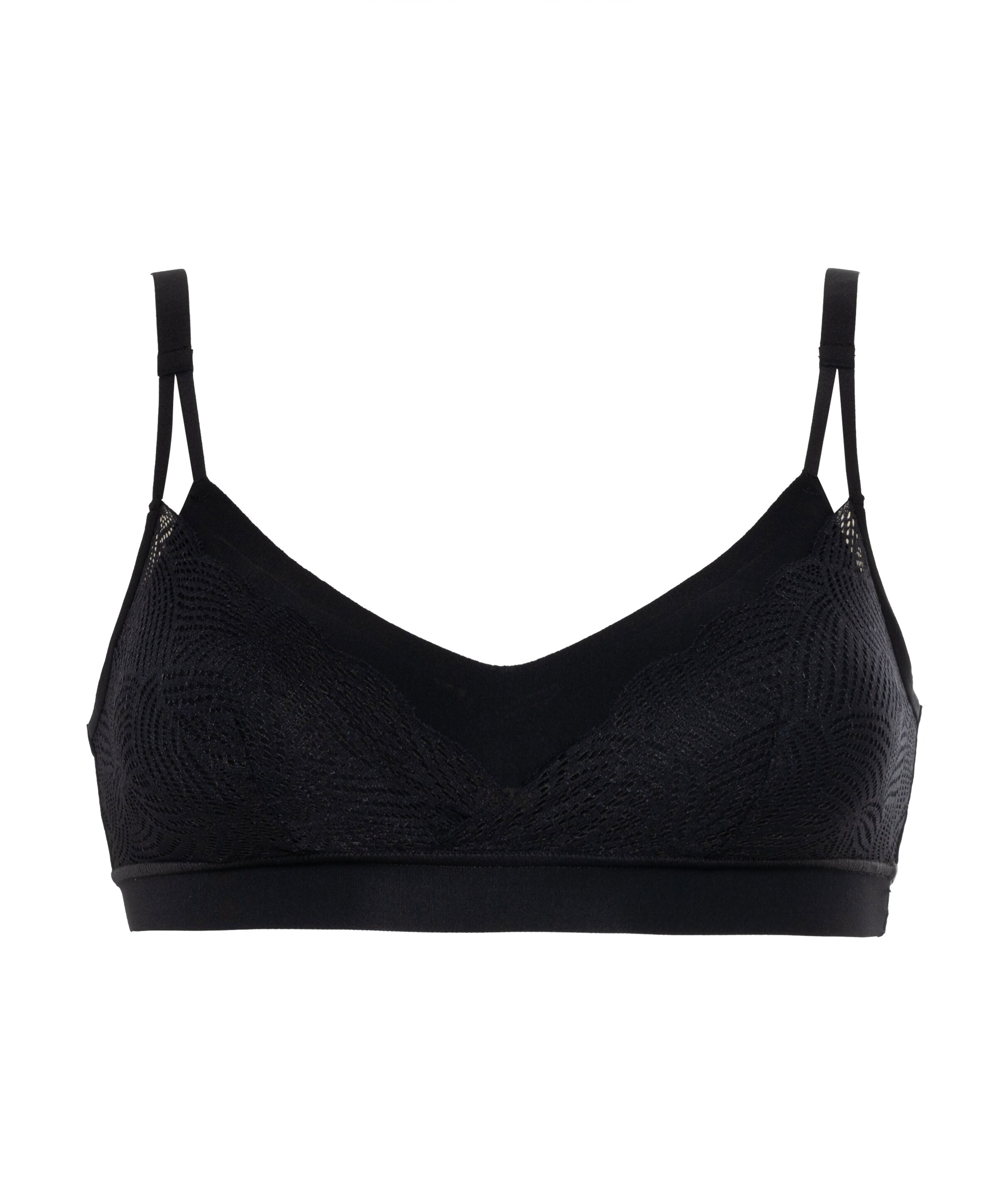 Dames bralette zwart