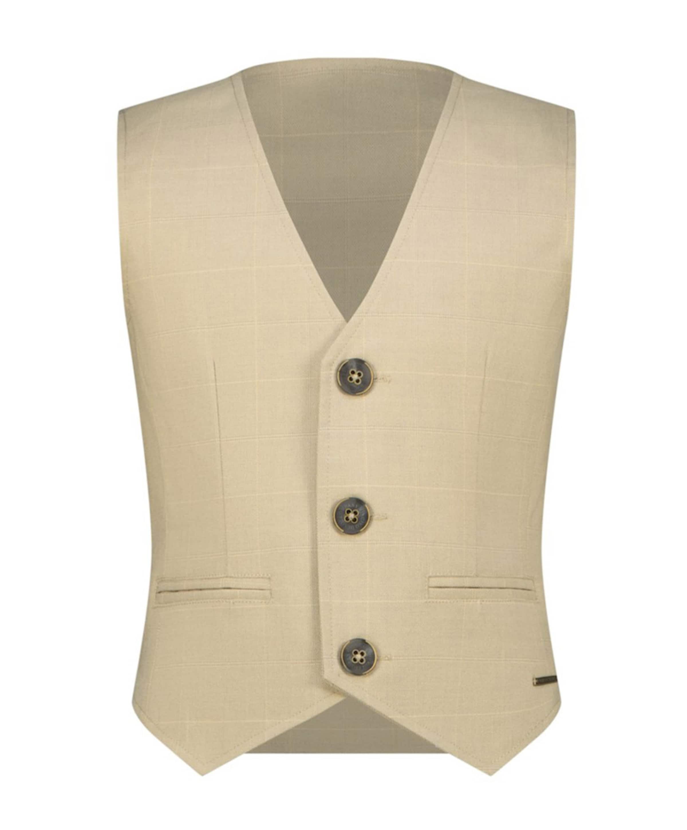 Jongens gilet beige
