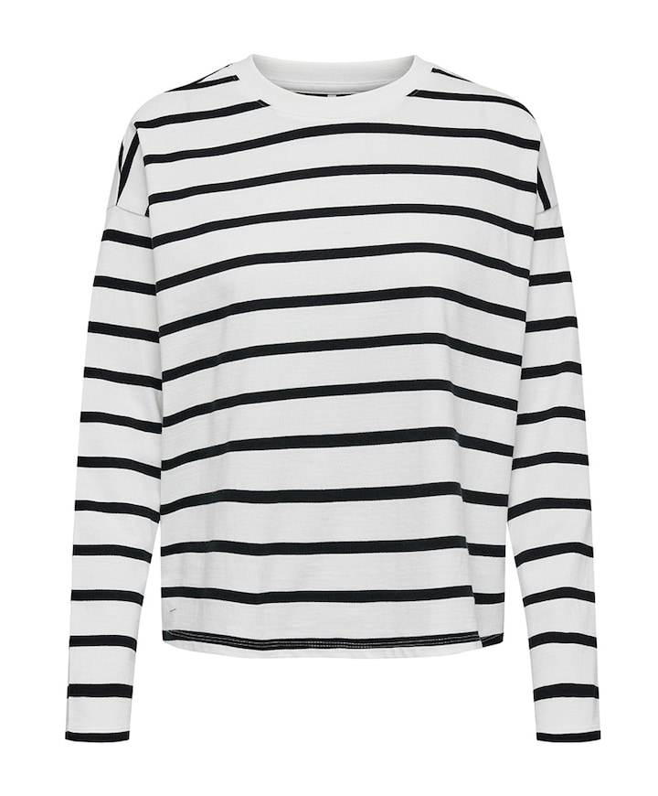 Dames longsleeve ecru