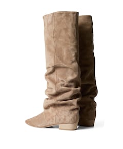 dames laarzen beige
