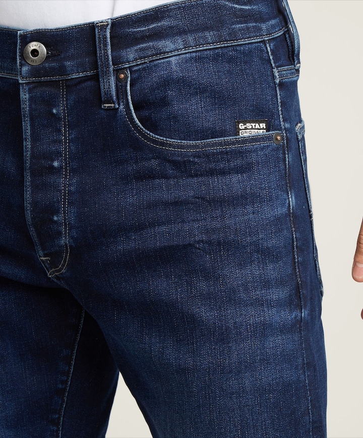 3301 Slim heren jeans blauw
