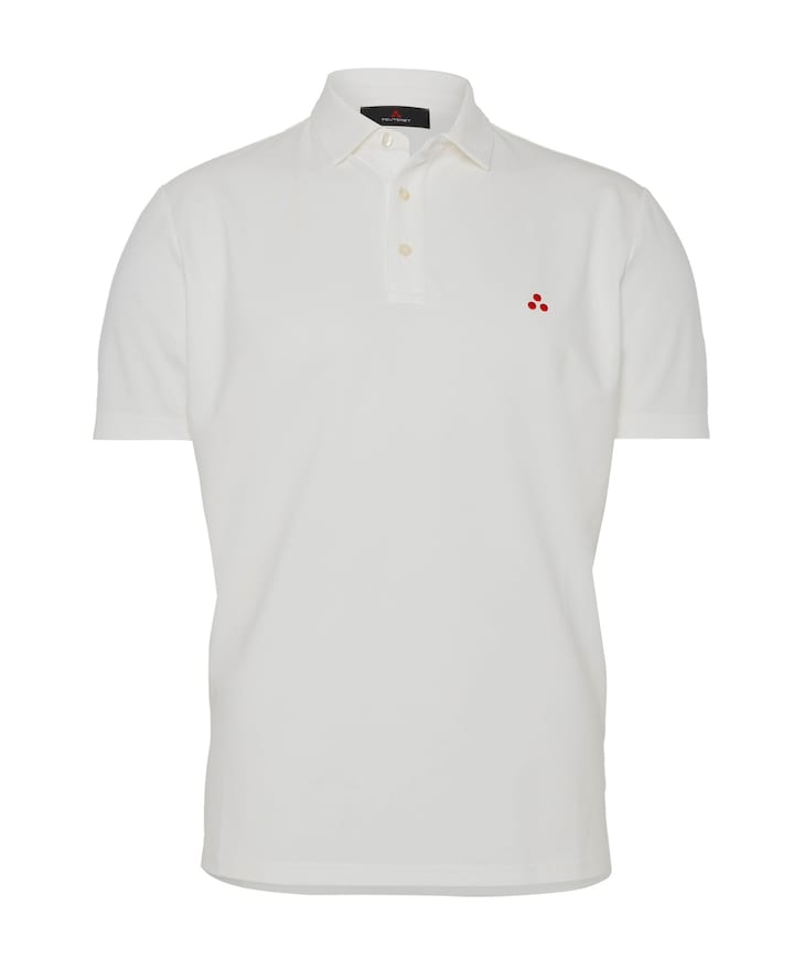 Heren polo wit