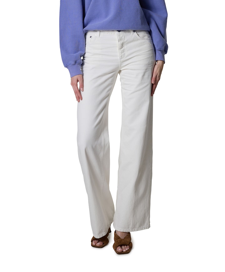 Gillan dames jeans ecru