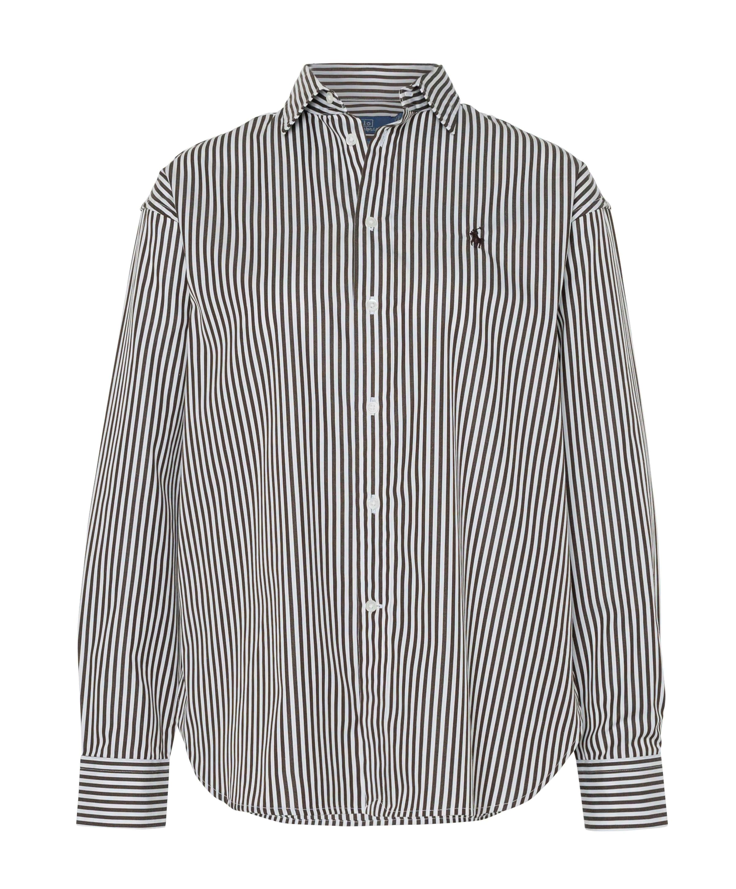 Dames blouse bruin