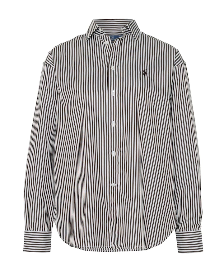 Dames blouse bruin