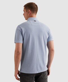 Heren polo blauw