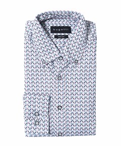 Heren overhemd lange mouw roze