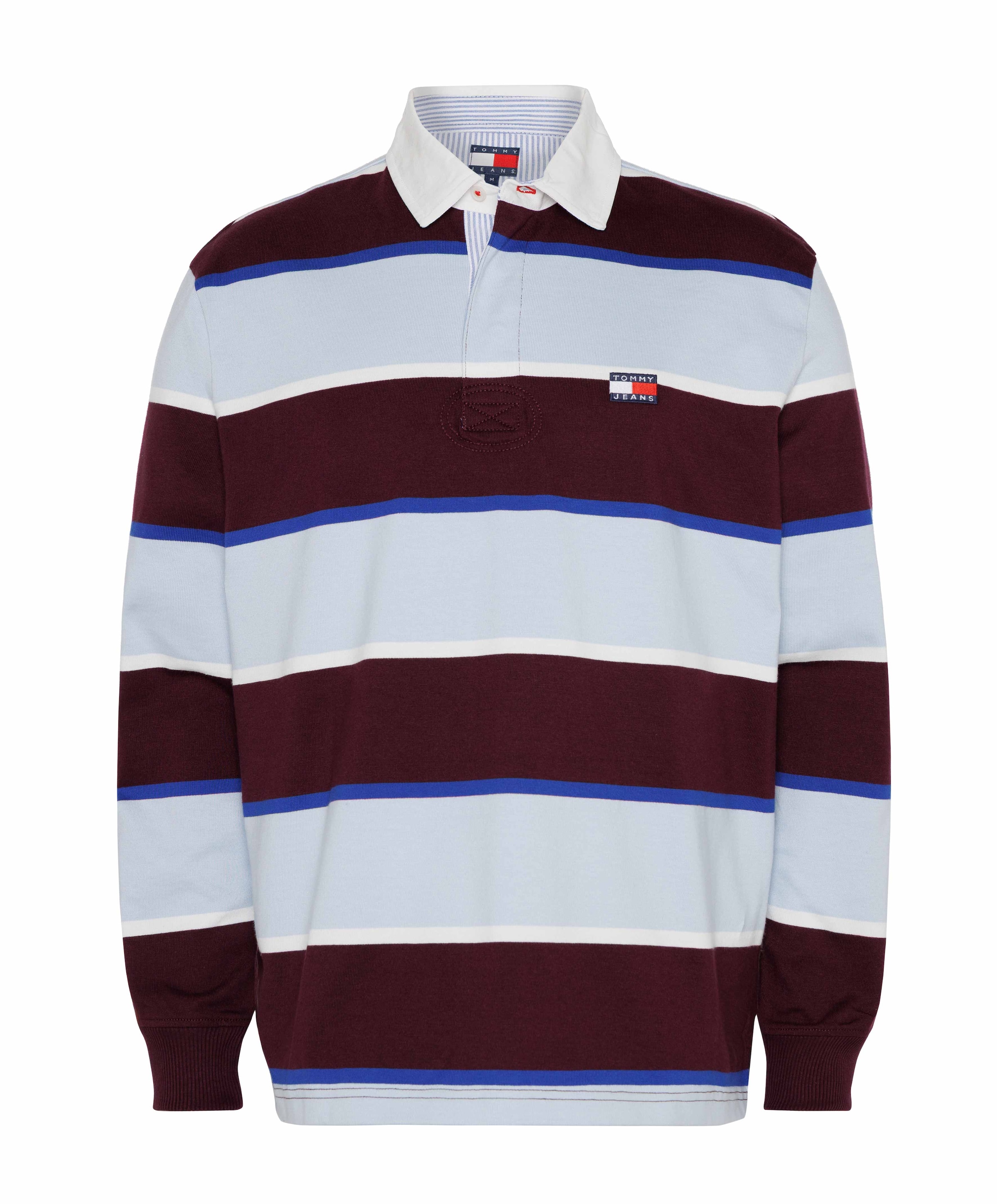 Heren polo bordeaux
