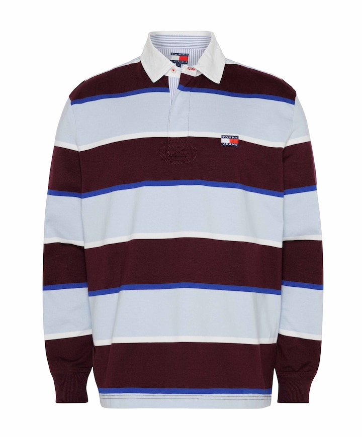 Heren polo bordeaux