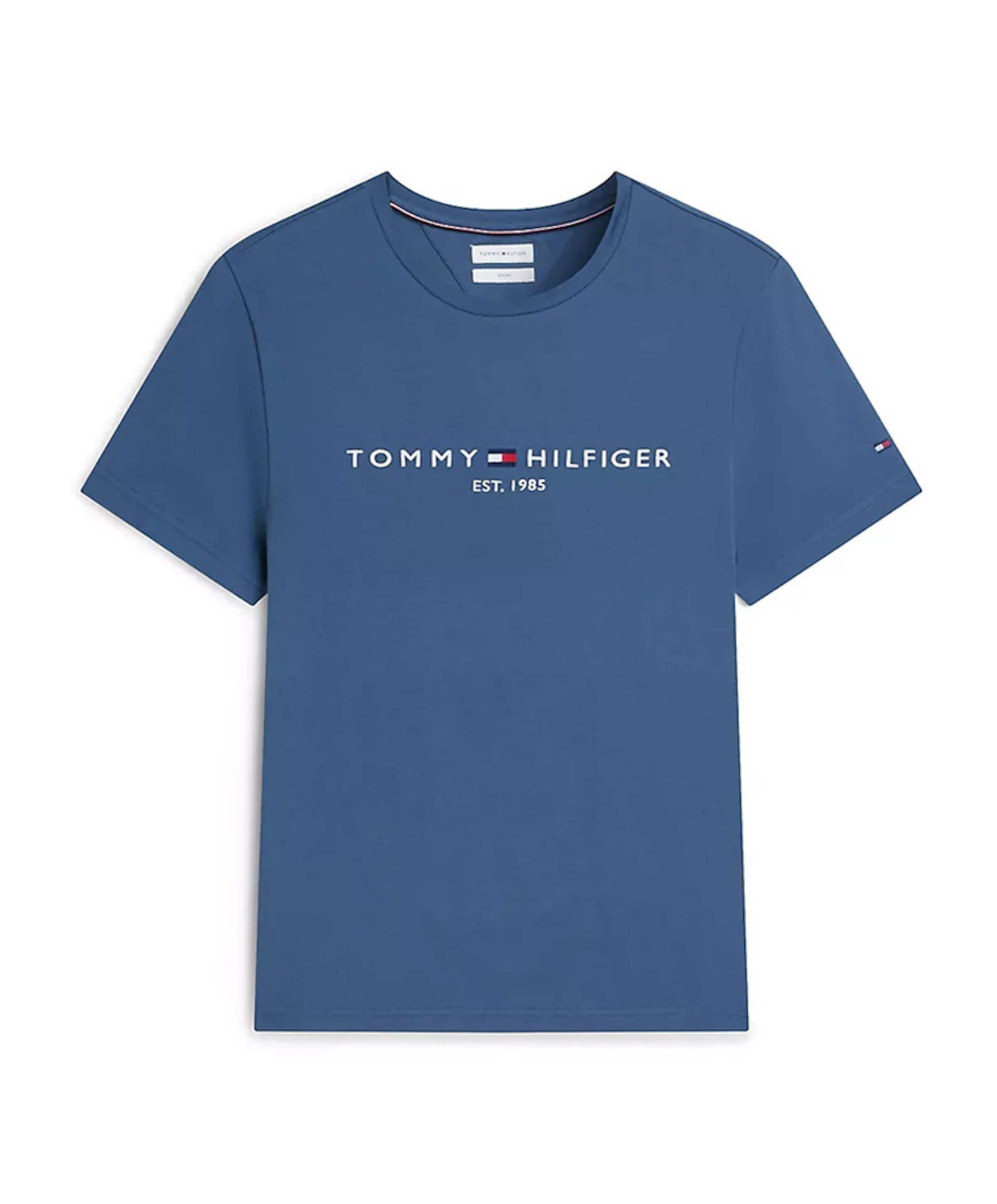 Heren T-shirt blauw