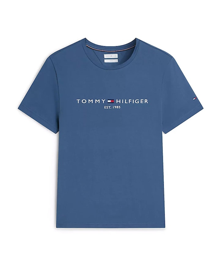 Heren T-shirt blauw