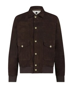 Heren leren jas bruin