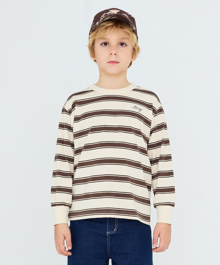 Uniseks longsleeve beige