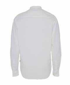Heren overhemd lange mouw ecru