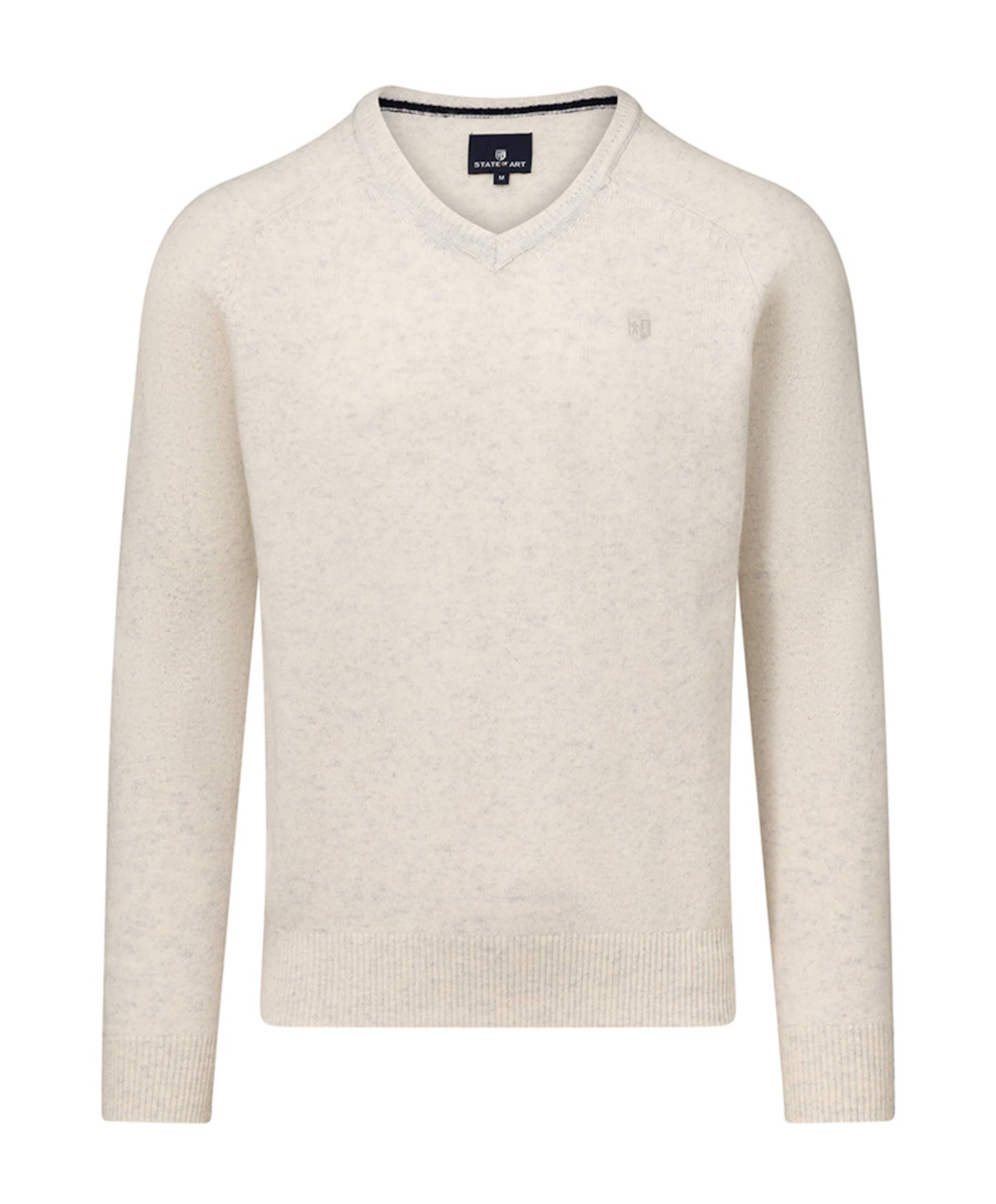 Heren trui ecru