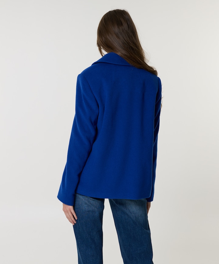 Dames jas blauw