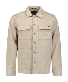Heren overshirt beige