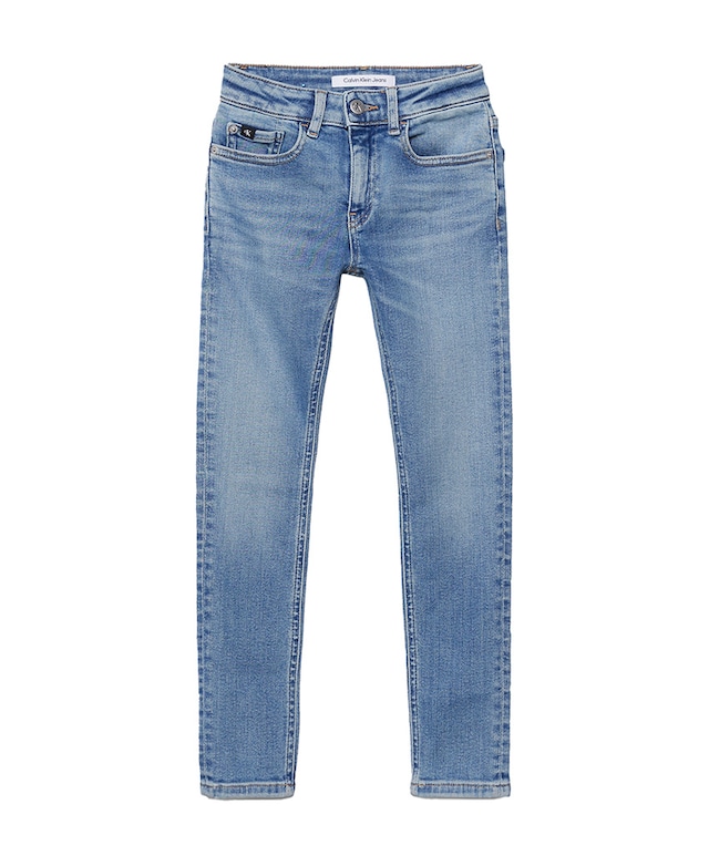 SKINNY CLOUDY STRETCH jeans blauw