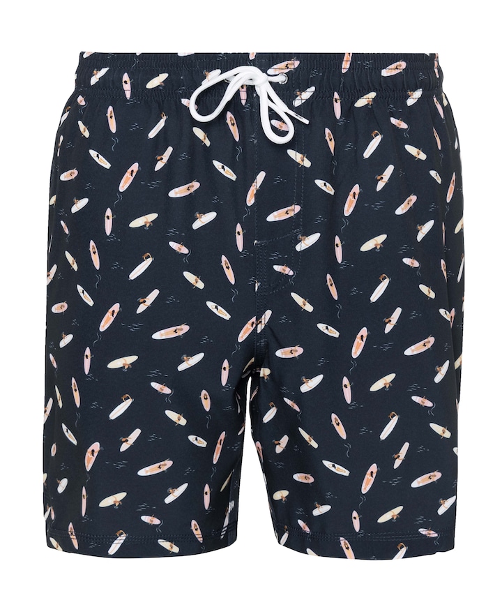 Heren zwemshort blauw