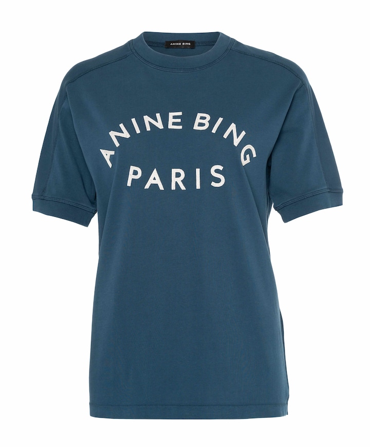 Dames t-shirt blauw