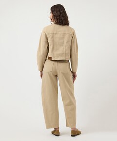 Dames spijkerjas  beige