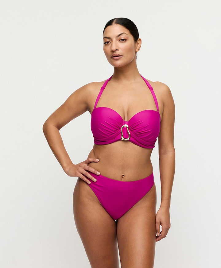 Dames bikinitop roze